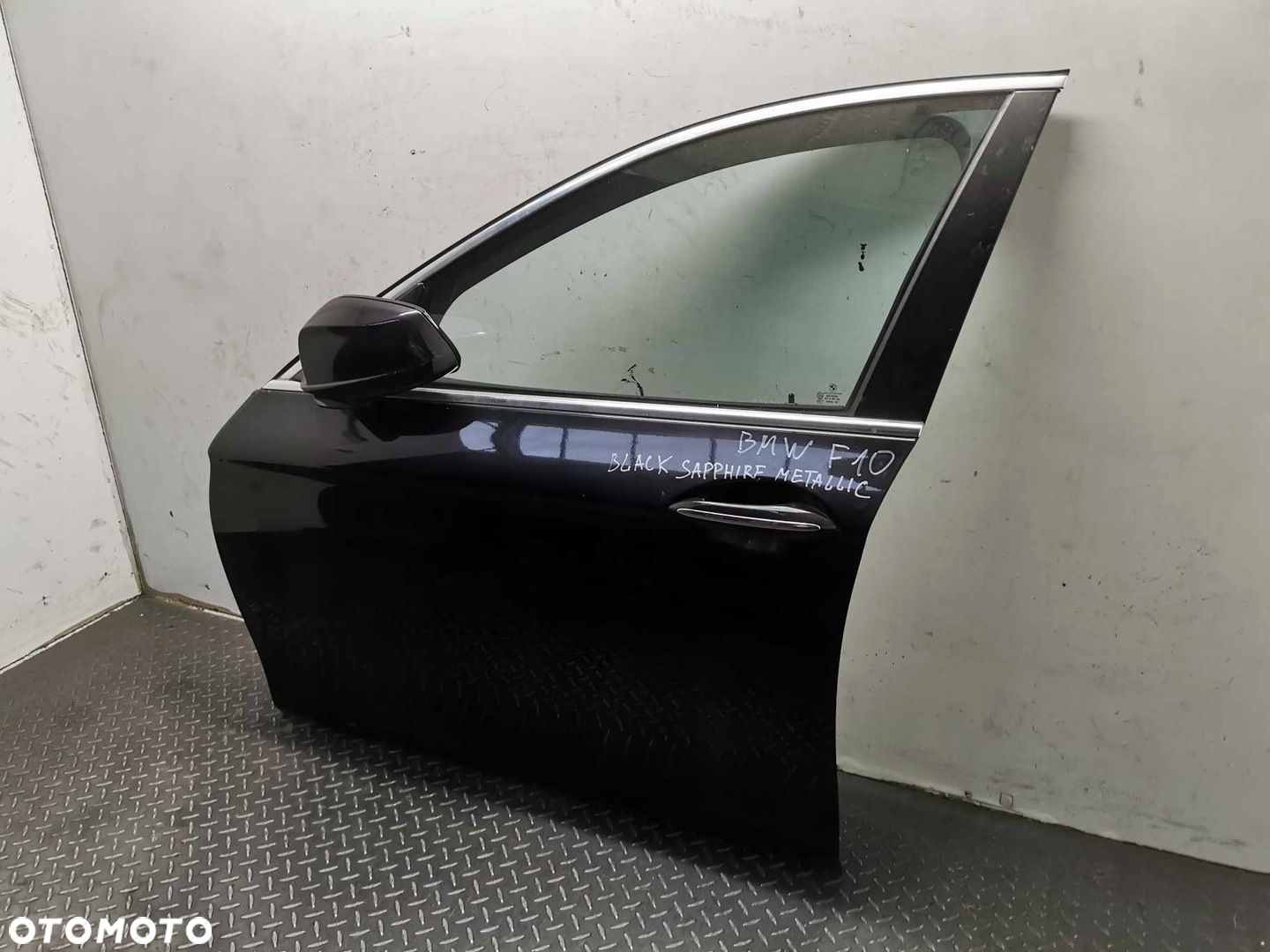 DRZWI LEWY PRZÓD BMW F10/F11 BLACKSAFIRE METALIC - 4