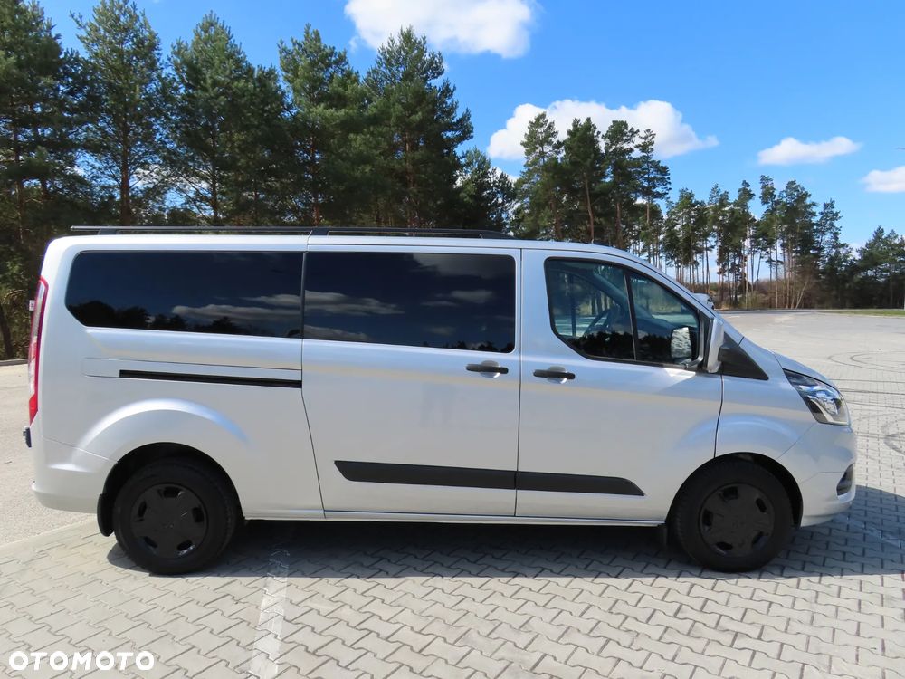 Ford Transit CUSTOM 2.0 TDCi 130 Km L2 Limited Edition W Najbogatszej Wersji Wyposażenia TREND L2H1 LONG Blaszak Furgon 9-Cio Osobowy Stan Jak NOWY POLECAM - 3
