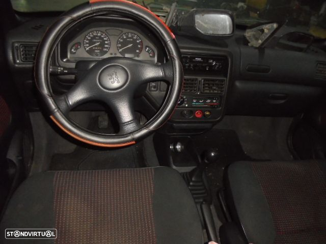 Carro MOT: CDZ   TU9M  TU9MLZ CVEL: 20CE09 PEUGEOT 106 1999 1.0I 50CV 5P PRETO GASOLINA - 7