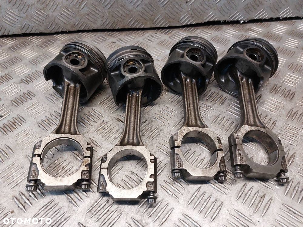 TŁOK + KORBOWÓD 4 SZTUKI KOMPLET VOLVO V70 I 2.5 TDI D5252T - 6