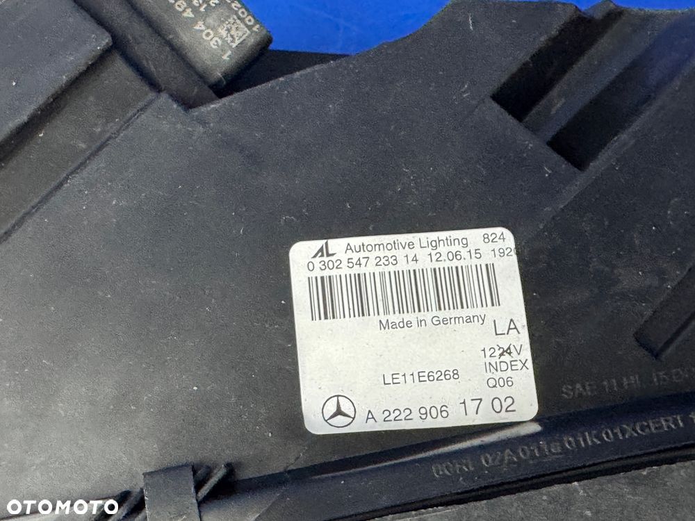 LEWY FULL LED MERCEDES W222 NIGHT VISION BDB USA AMERYKA - 3