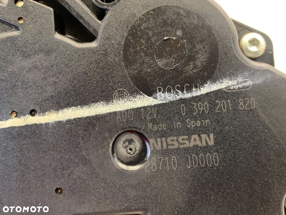 SILNIK WYCIERACZEK TYŁ  NISSAN QASHQAI / QASHQAI +2 I (J10, NJ10, JJ10E) 2006 - 2014 2.0 dCi 110 kW - 4