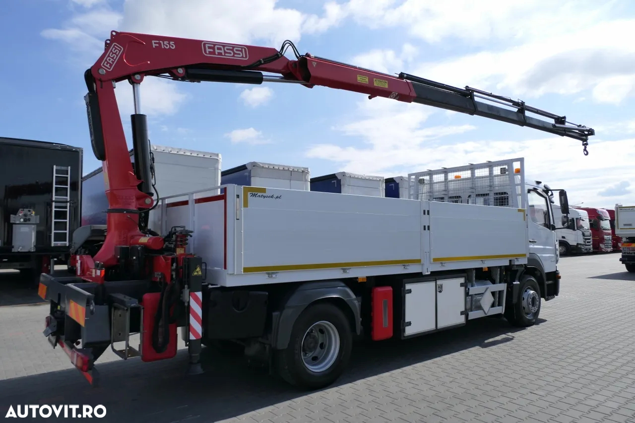 Mercedes-Benz ATEGO / 16 30 / E6 / CUTIE DE VITEZE + HDS FASSI F 155 / ADR / RADIO CONTROL - 4
