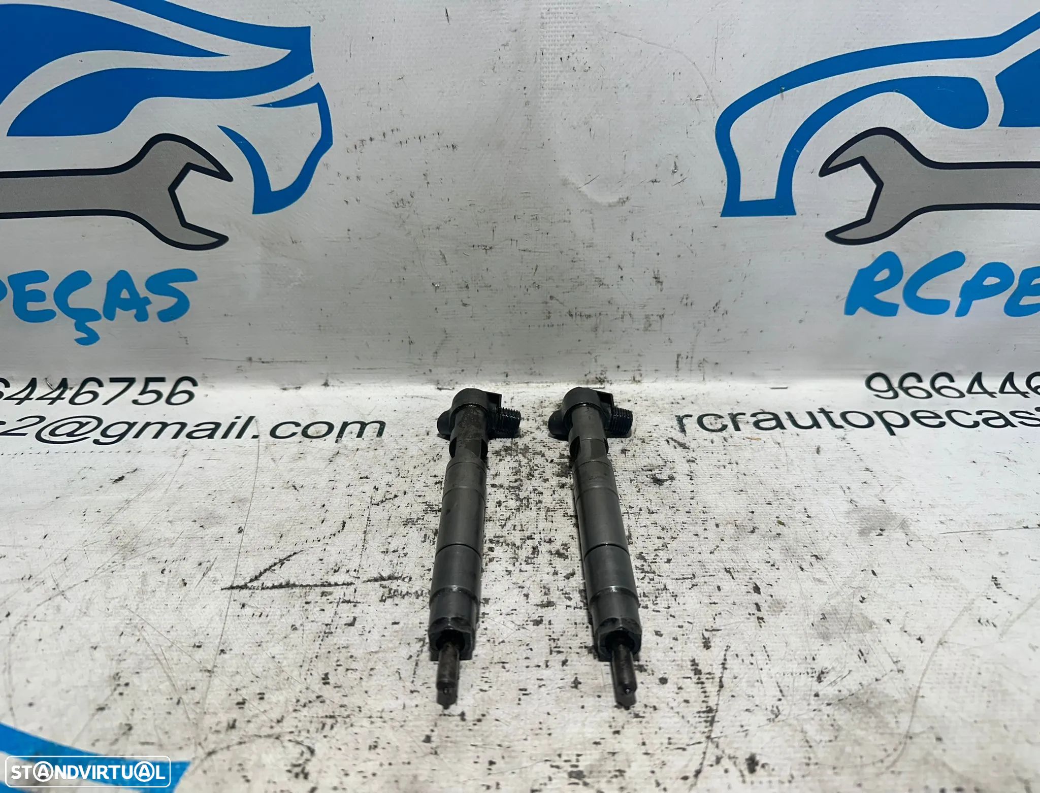 .Conjunto 2 injetores Delphi Mercedes Benz 2.2 220 / 250 / 114 CDi 651911 A6510702887 - 1