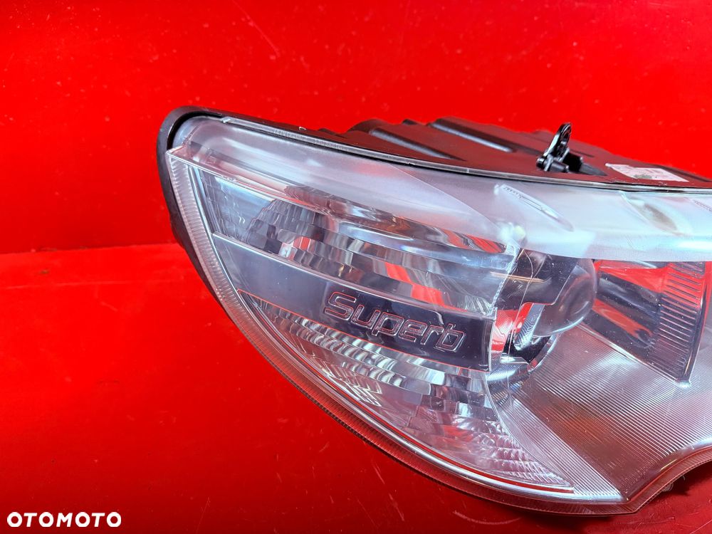 LAMPA PRAWA SKODA SUPERB II 2 3T1 BI XENON SKRĘTNA EU 3T1941016 - 2