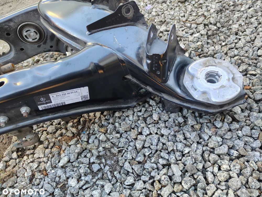 MERCEDES W212 w204 w207 SANKI Tylne Nowe Oryginał MB Ława WÓZEK Kołyska belka NÓWKA 2025rok - 7