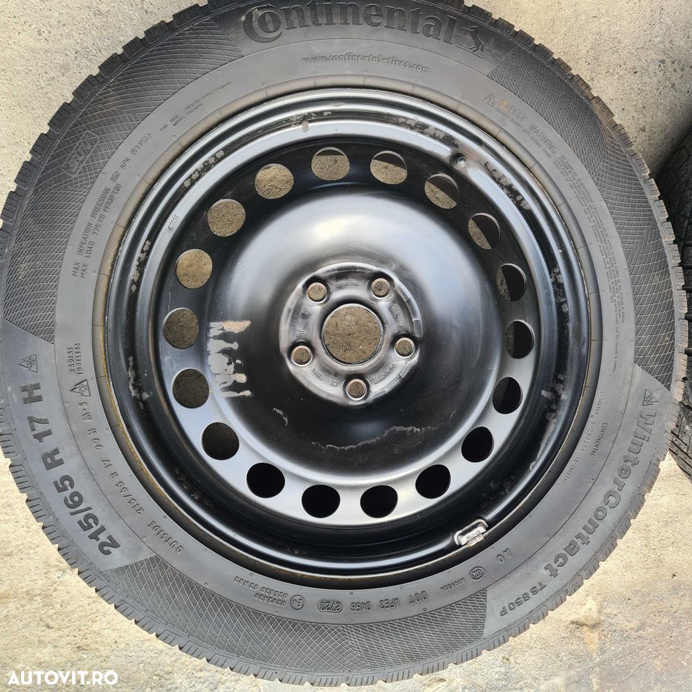 Roti/Jante/Jenti tabla orig. Audi Cupra Seat Skoda VW | 215/65 R17 - 4