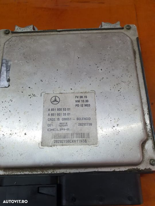 Calculator Motor Ecu Mercedes C Class W204 E Class W212 2.2 Cdi Euro 5 - 2