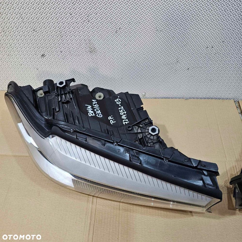 bmw g30 g31 lampa lewa reflektor lewy xenon led przód przedni - 5