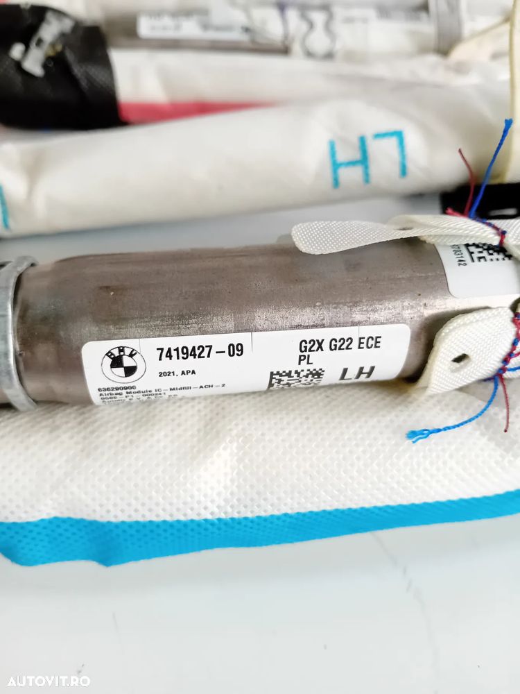 Airbag Cortină Airbag BMW Seria 4 G22 G23 Stânga Dreapta – Cod 7419427 7419428 - 6
