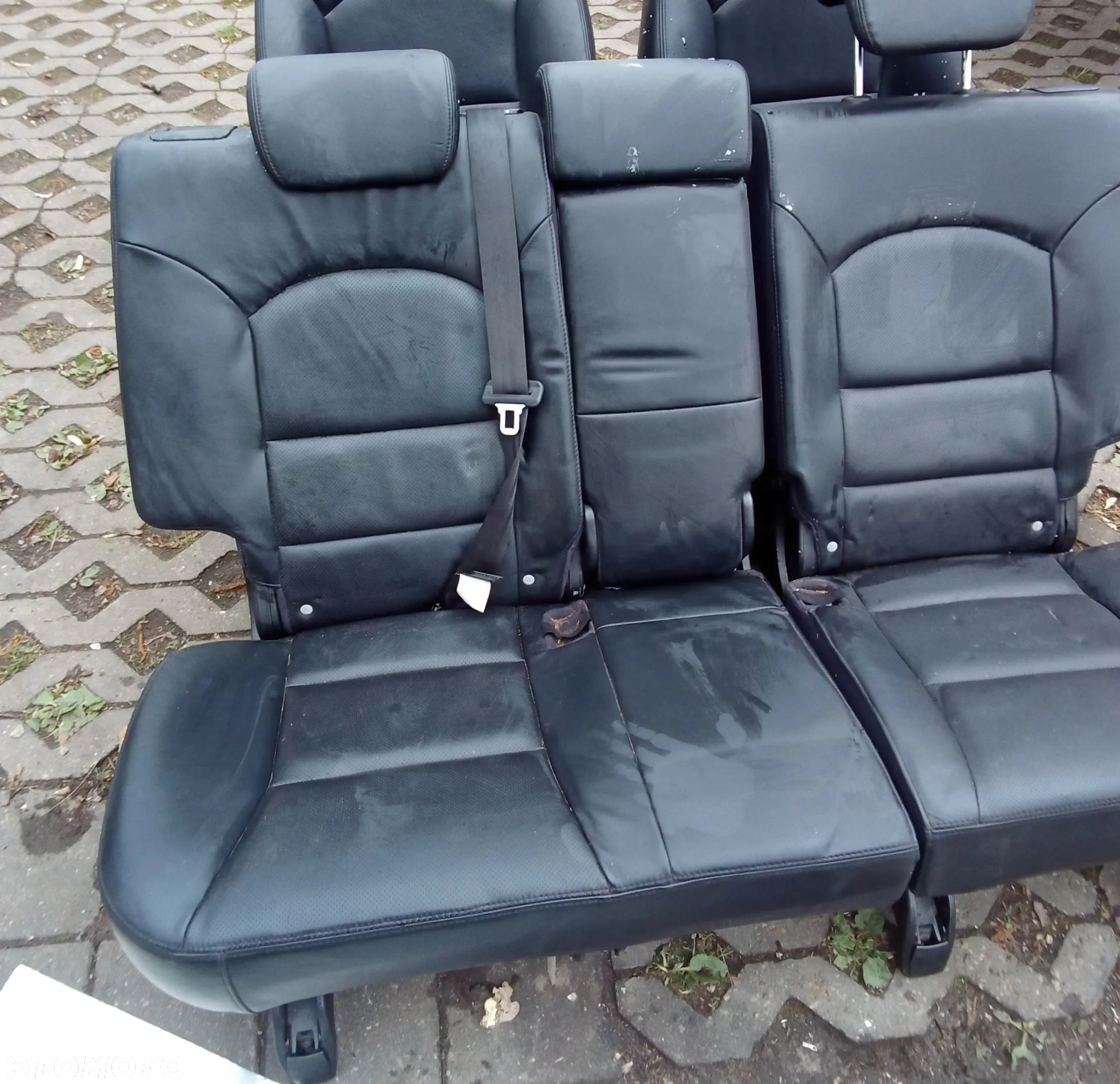 Fotele kanapa siedzenia ssangyong korando III 3 10-14r. Skóra - 2
