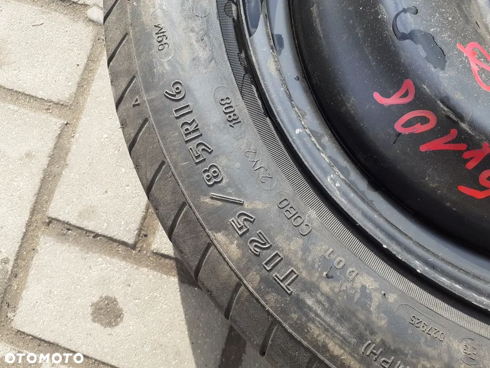 # DOJAZDÓWKA KOŁO DOJAZDOWE ZAPAS ZAPASÓWKA FORD 5X108 - 3