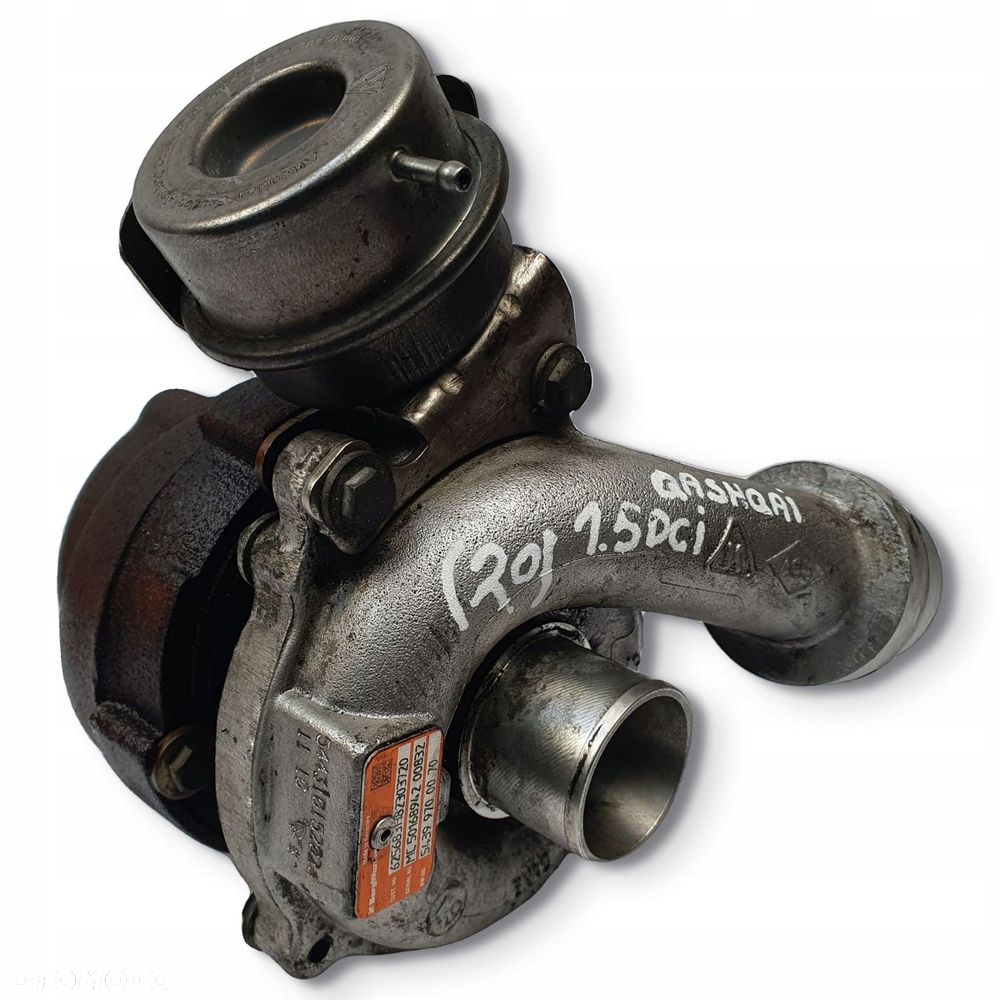 TURBOSPRĘŻARKA Renault Megane III Scenic III 1.5 DCI turbo H82303720 - 1