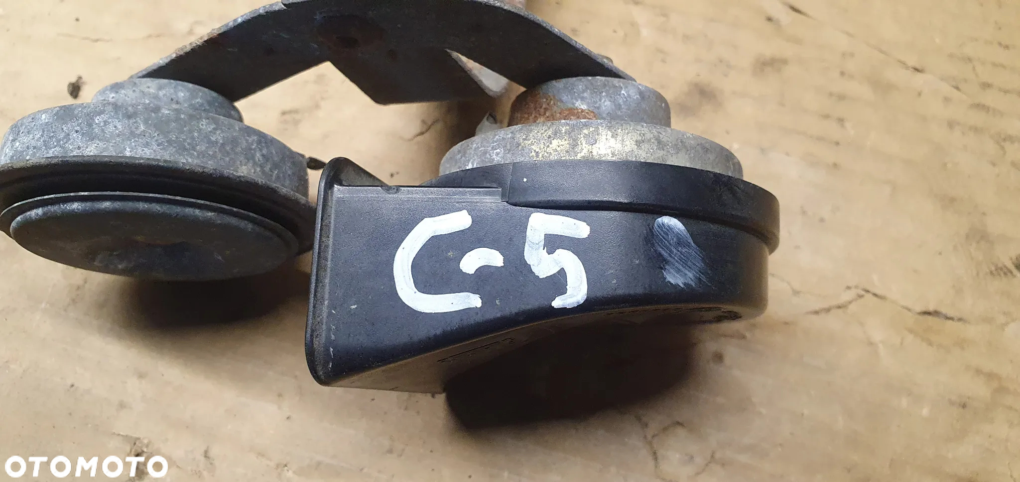Klakson sygnał dźwiękowy klaksony Citroen C5 III 9684804180 - 6