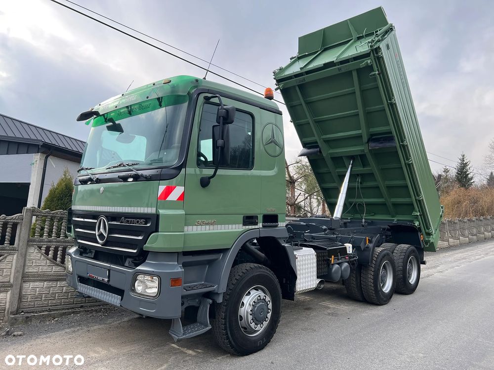 Mercedes-Benz ACTROS 3346 | V6 | MP2 | 6x6 | ALLRAD | EPS | Kiper Wywrotka 3 Stronna | DAUTEL | Stan Bardzo Dobry | - 12