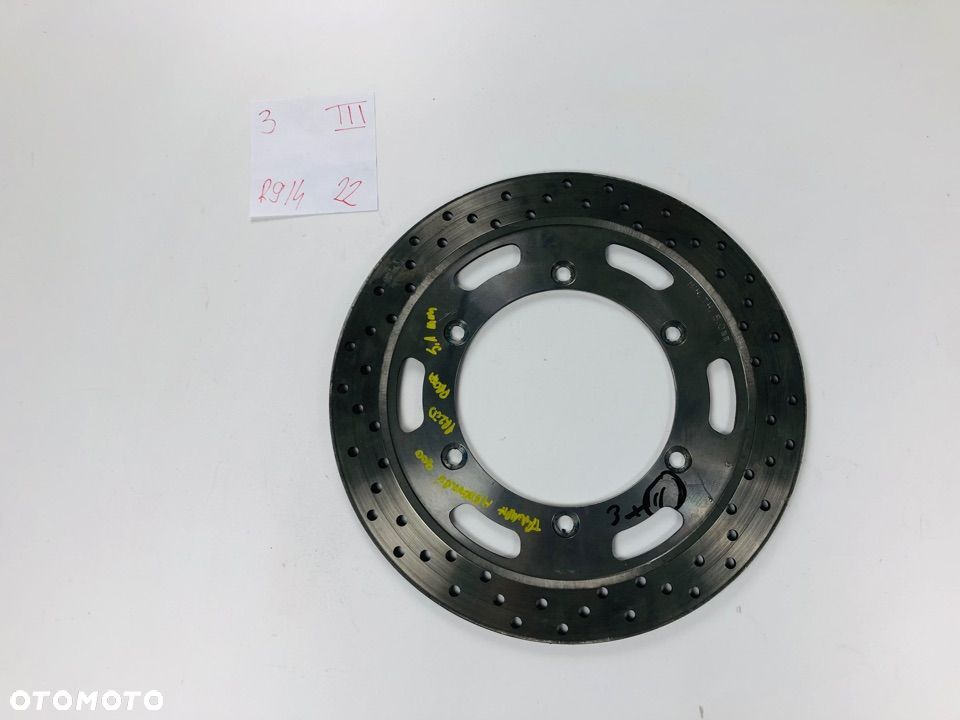 Triumph Adventure 900 tarcza hamulcowa przednia prosta - 1