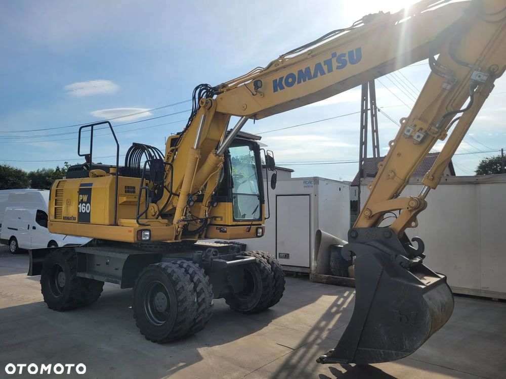 Komatsu PW 160 - 8 Wysięgnik dwuczęściowy, 3 ramiona - 3