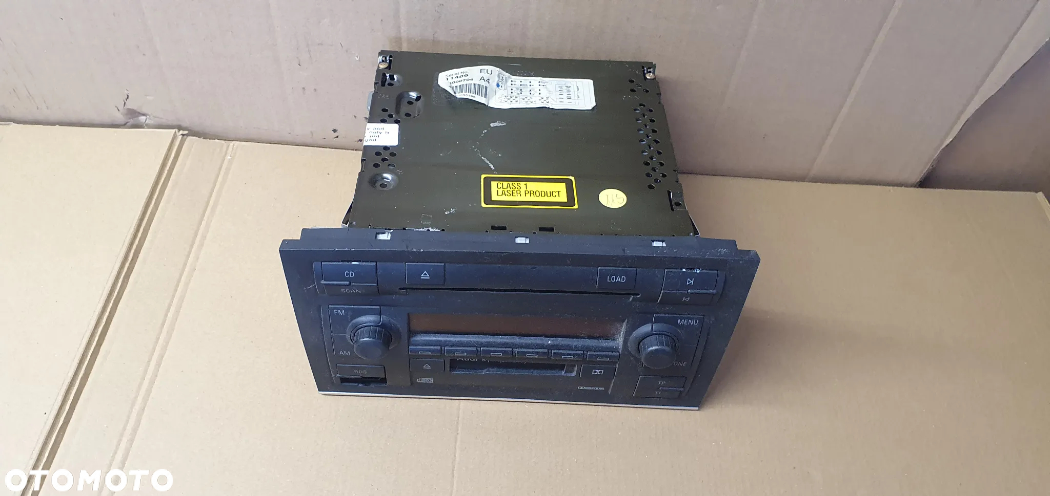 Radio radioodtwarzacz oryginał Audi A4 B6 8E0035195 - 4