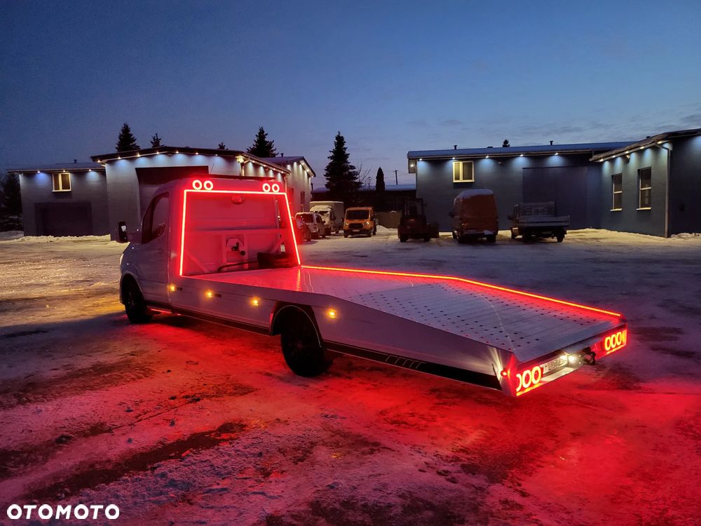 Mercedes-Benz Sprinter 317 Autolaweta najazd alu Hak 3500kg - 6