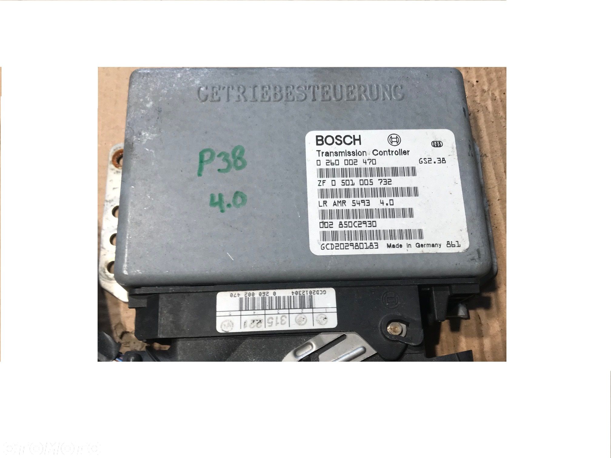 Sterownik automatycznej skrzyni biegów AMR5493 Range Rover P38 4.0 - 1