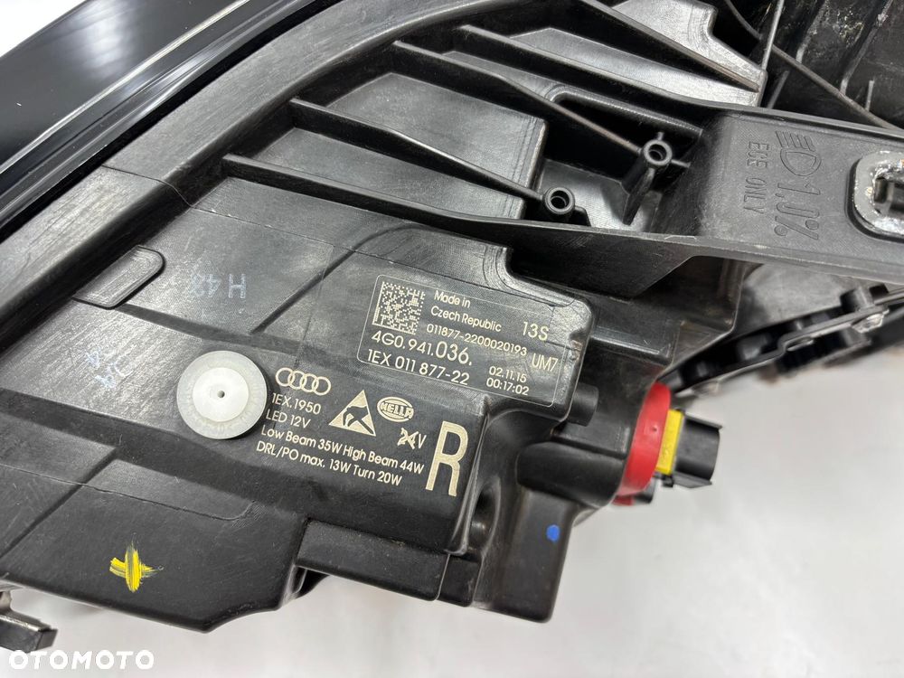 Audi A6 C7 4G Full Led Matrix Lampa Prawa Przód Przednia 4G0941036 - 10