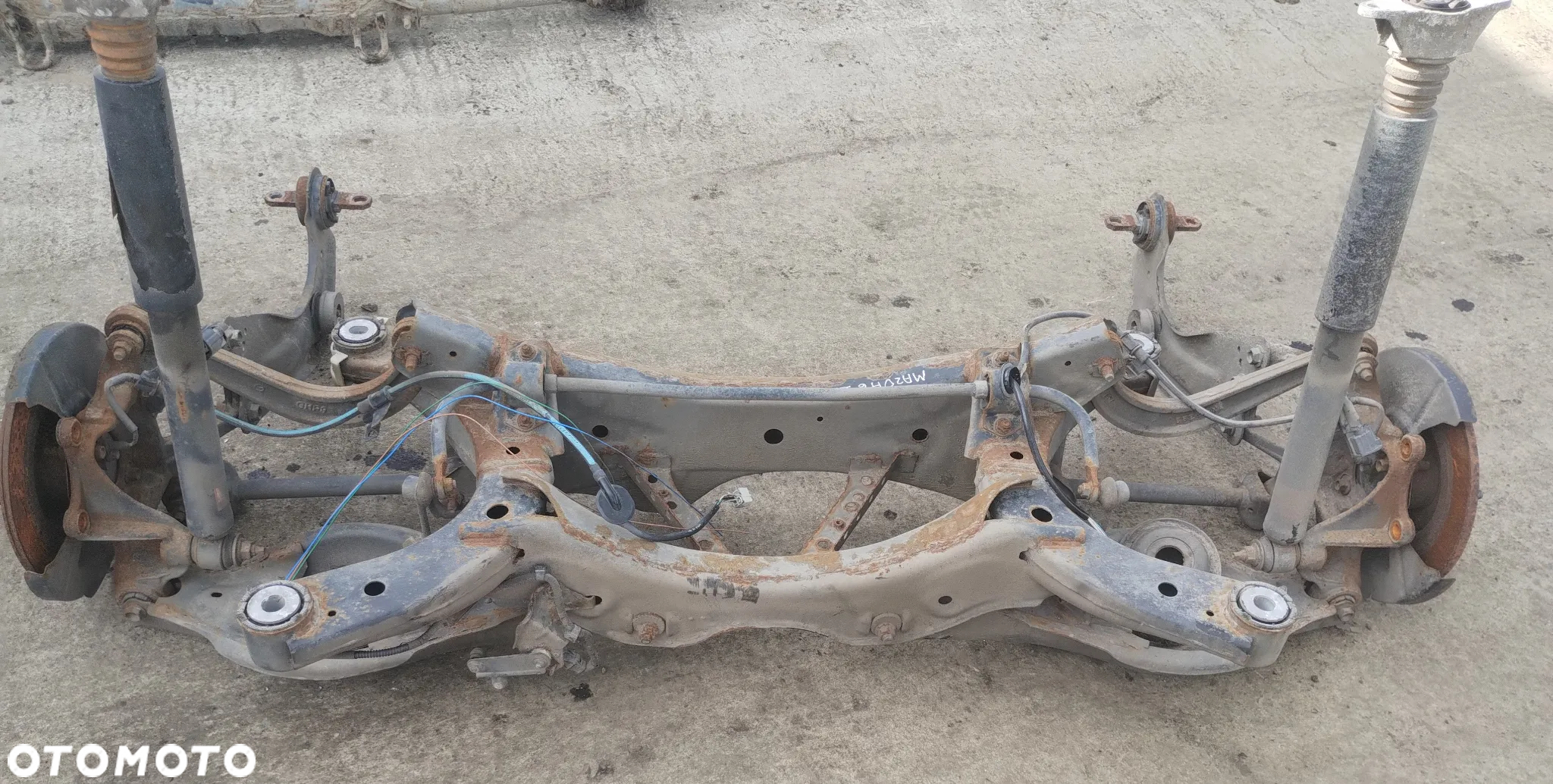 MAZDA 6 III 12- LIFT kombi belka tylna sanki zawieszenia tył * - 6