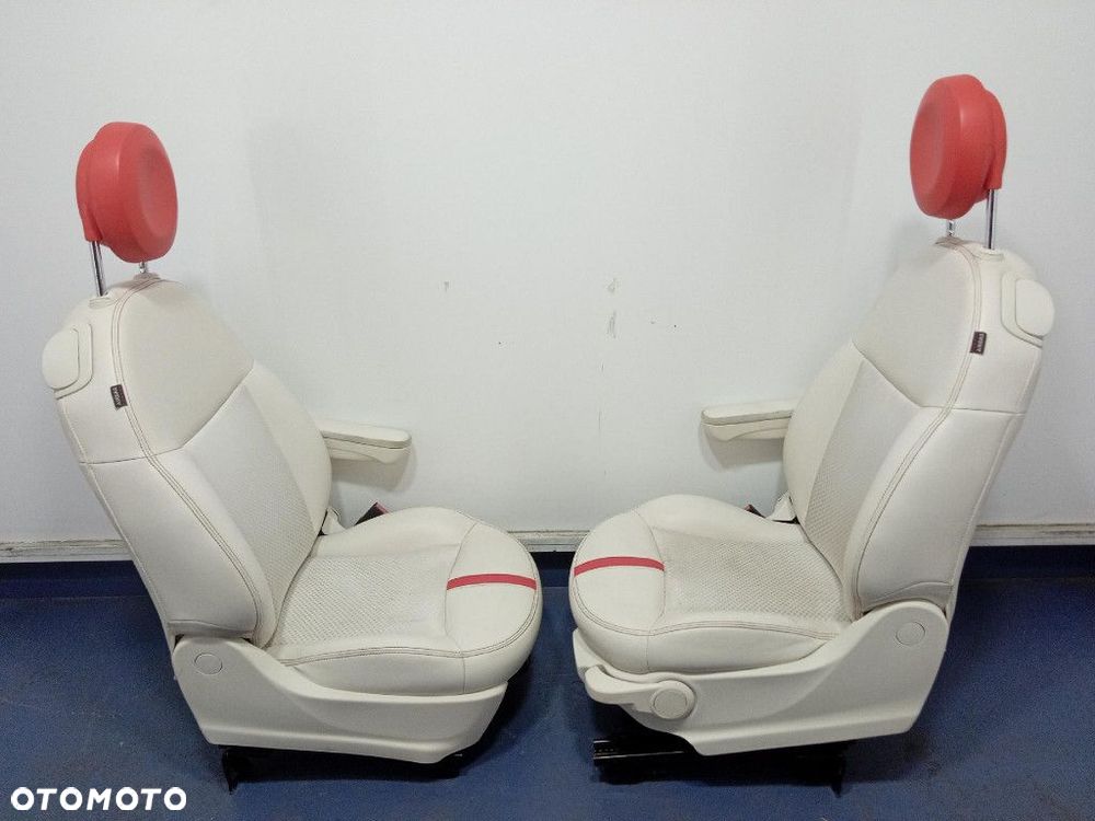 FIAT 500 500E I 12-19 USA FOTELE KANAPA BOCZKI KOMPLET - 11