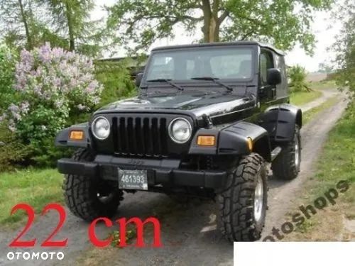 JEEP WRANGLER TJ 22CM POSZERZENIA NADKOLI NADKOLA 4 SZTUKI PODKŁAD - 3