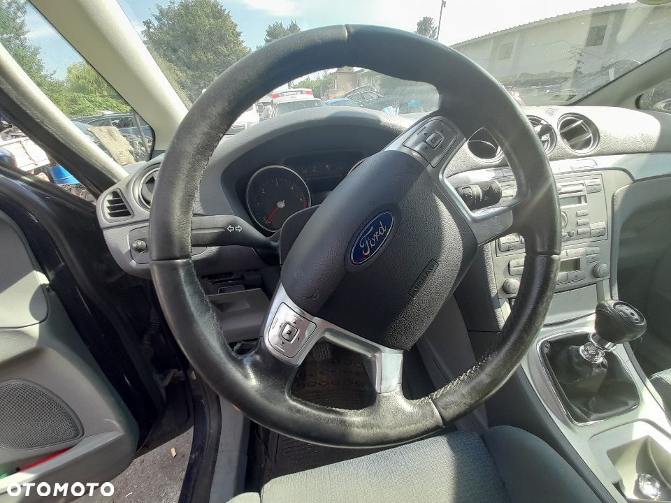 FORD S-MAX KIEROWNICA AIRBAG MULTIFUNKCYJNA SKÓRA - 1