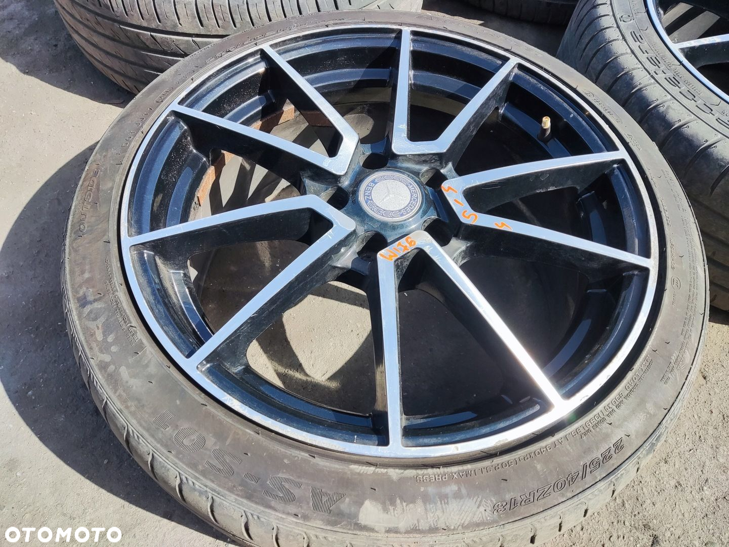 MERCEDES A KLASA W176 FELGI ALUMINIOWE 18 KOMPLET - 13