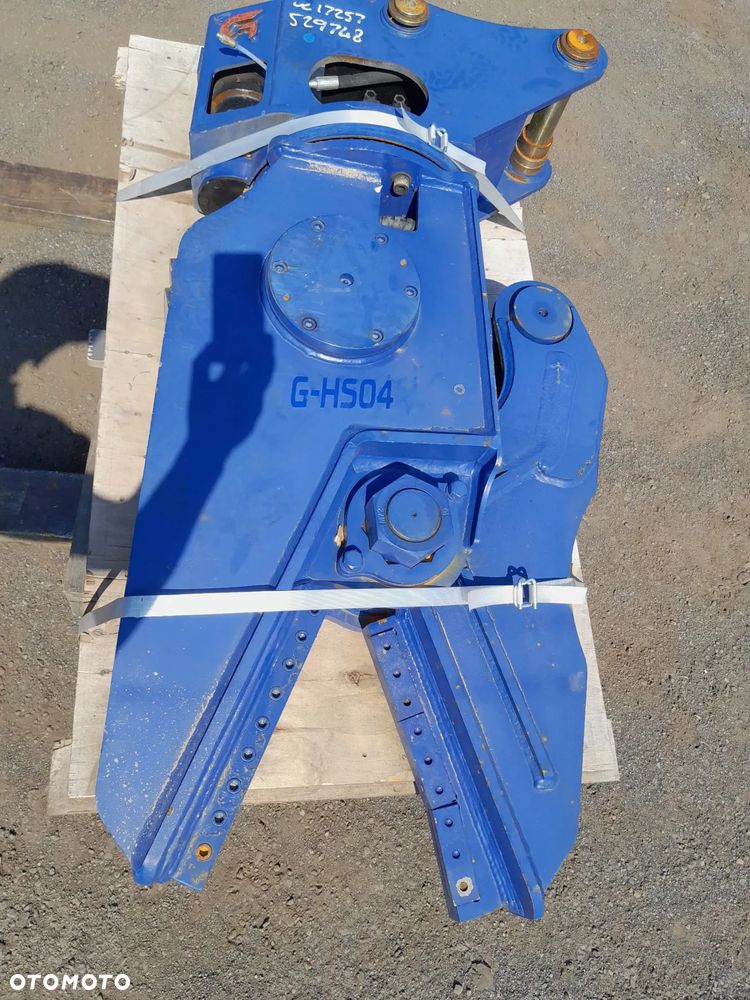 NOWE !!! Hydrauliczne wyburzeniowe obrotowe nożyce do cięcia złomu stali żelaza metalu fi 50mm fi65mm - 8