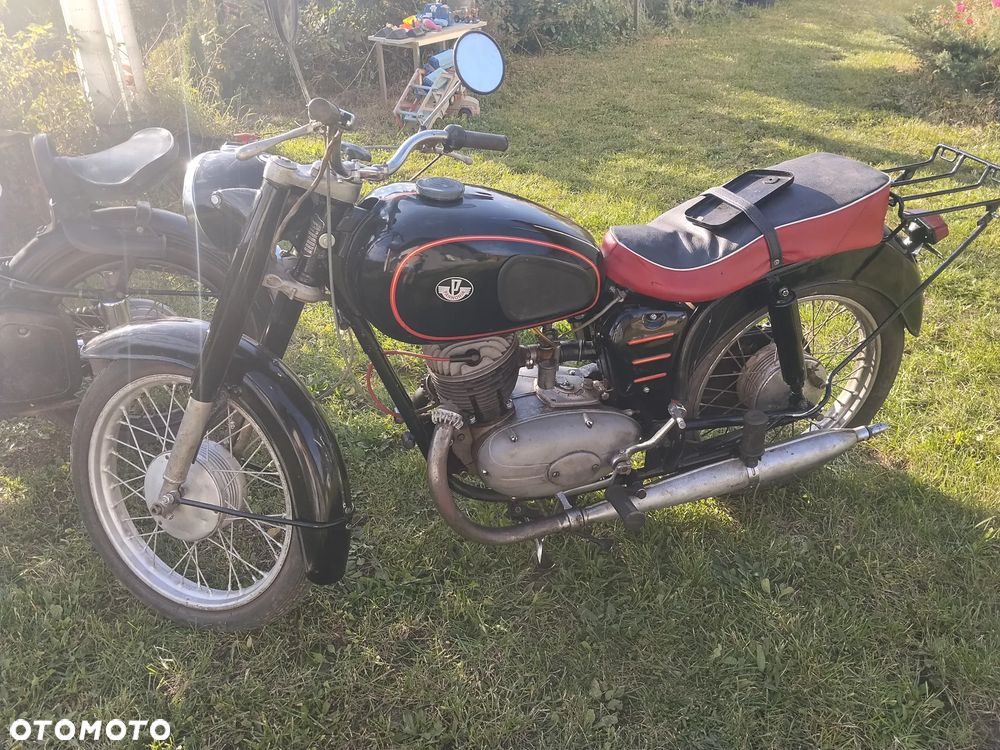 SHL m04 junak m10 Pannonia 250 rt mz 125 komar sztywniak kadet - 8