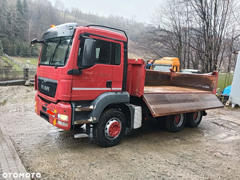 MAN TGS 26.440 6x4 – Wywrotka 3-Stronna | Bordmatik Burtmatic | Serwis ASO | Manual | EURO 5 - 4