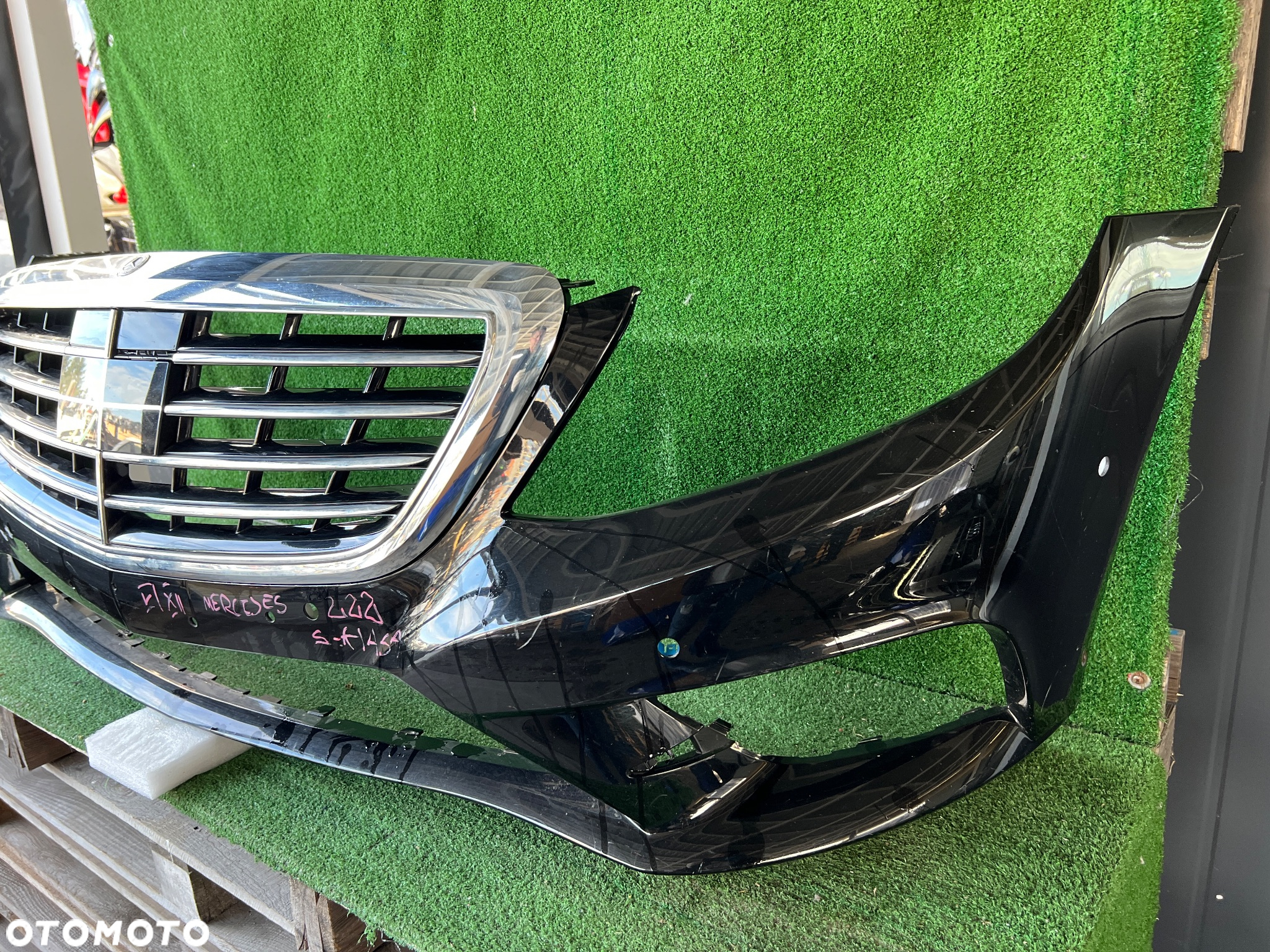Mercedes S Klasa 222 AMG zderzak przedni - 3