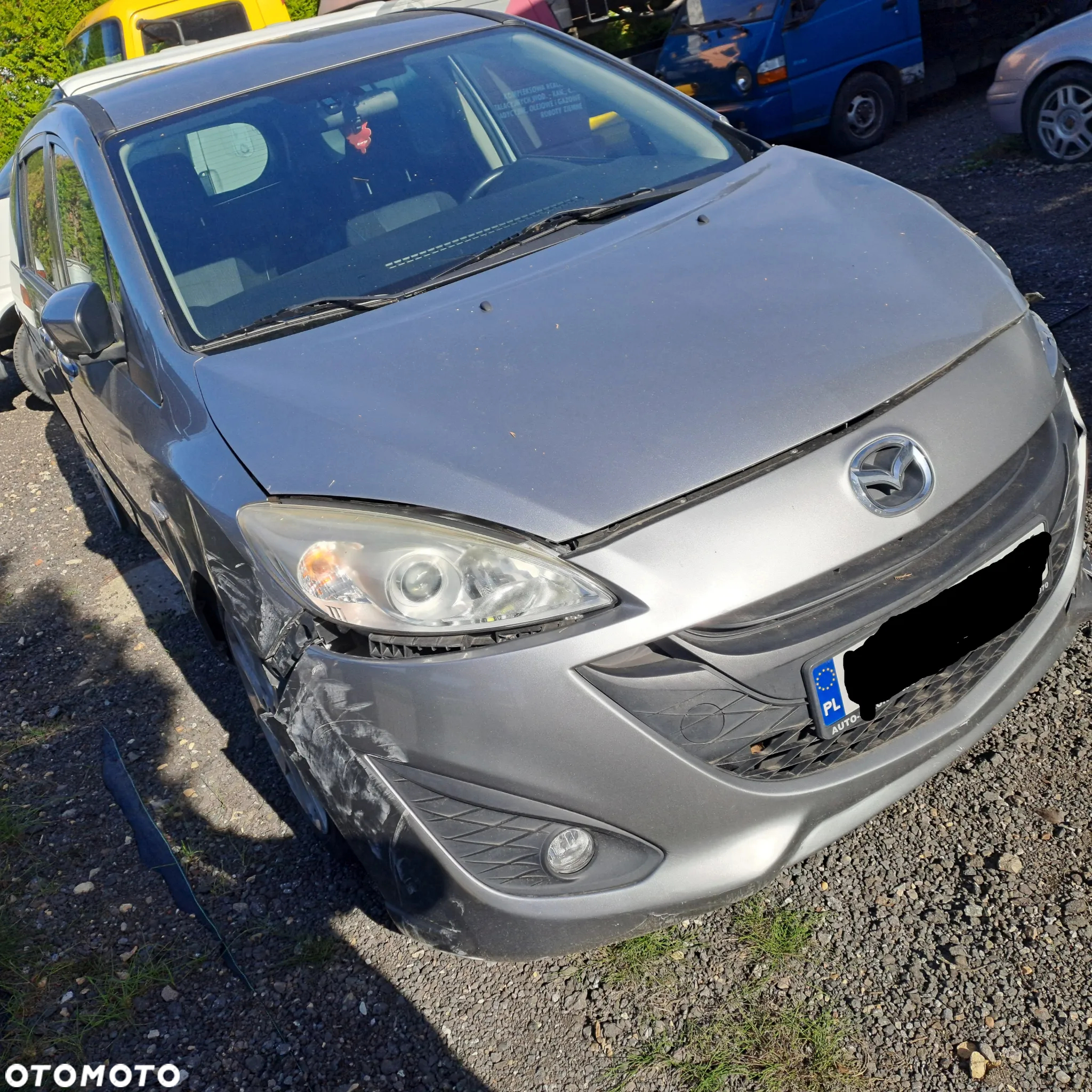 Mazda 5 II Van 7-osobowy 2011r. klapa bagażnika drzwi i inne - 3