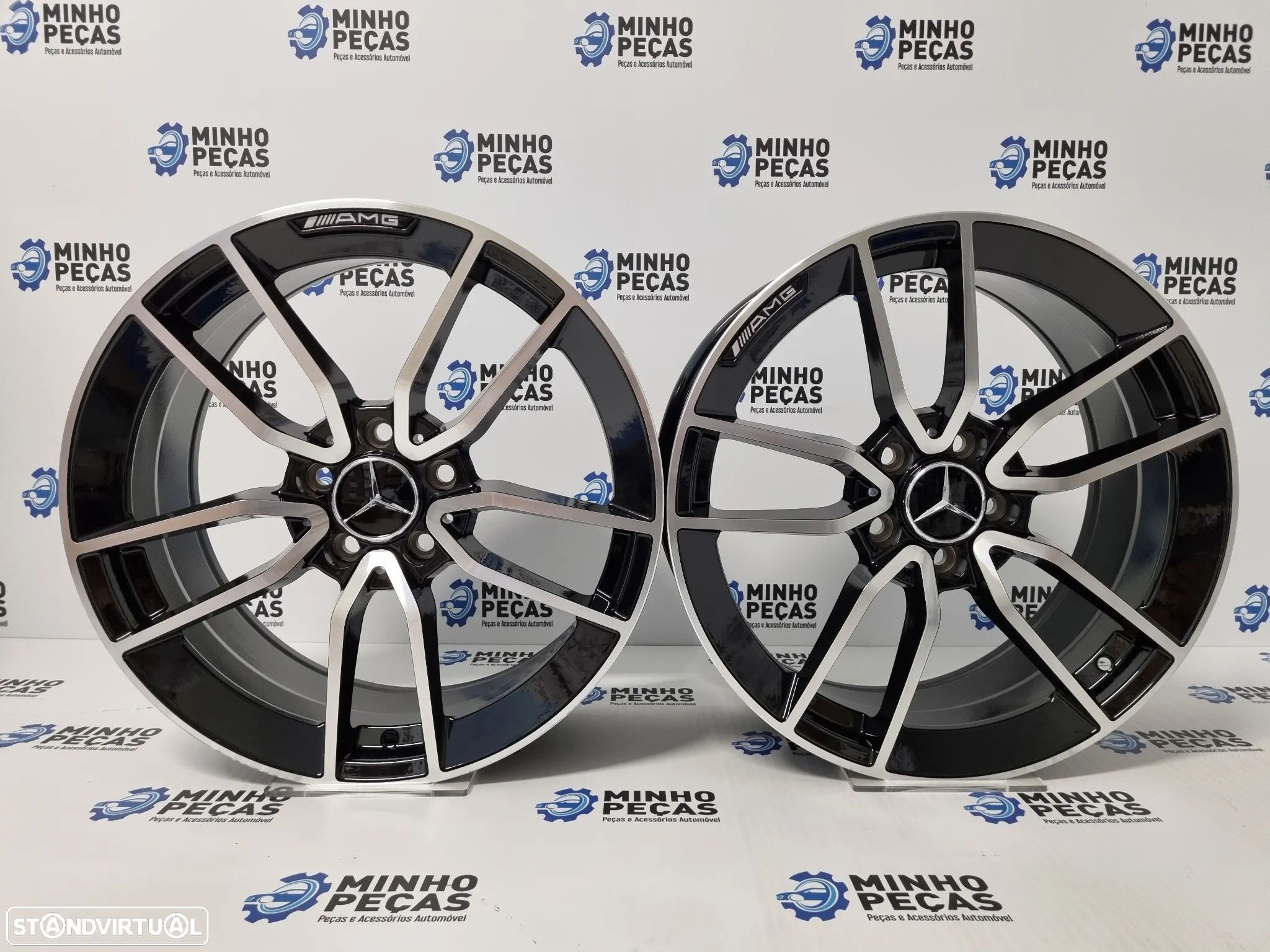 Jantes Mercedes GLS em 17 Preto Polido - 1