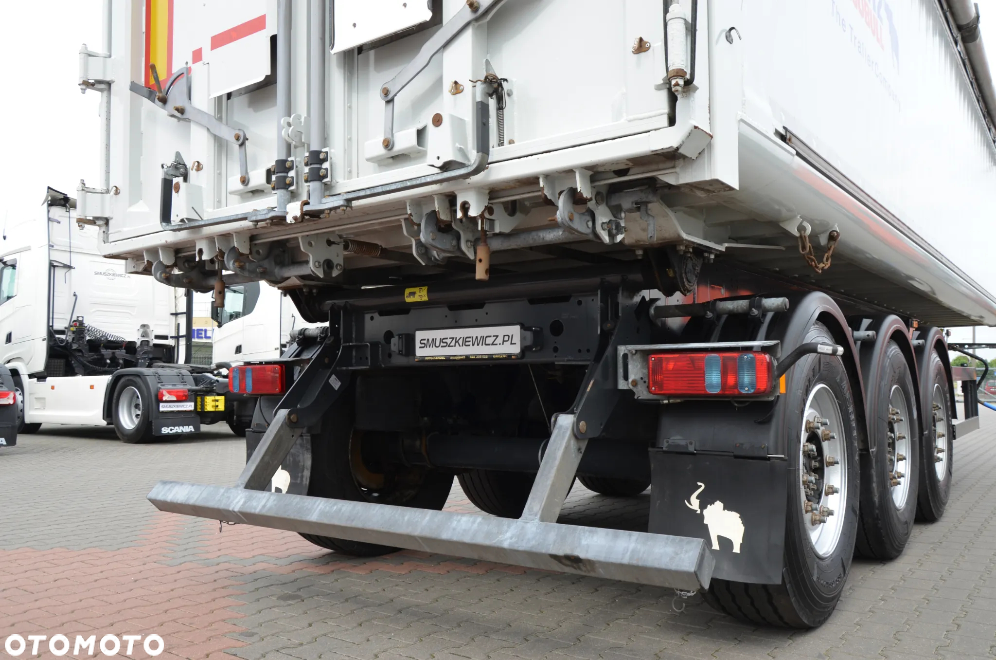 Schmitz Cargobull WYWROTKA ALU 40,2 m3 / 2022 / KLAPODRZWI / OŚ POD. / HYVA / 0148 - 9