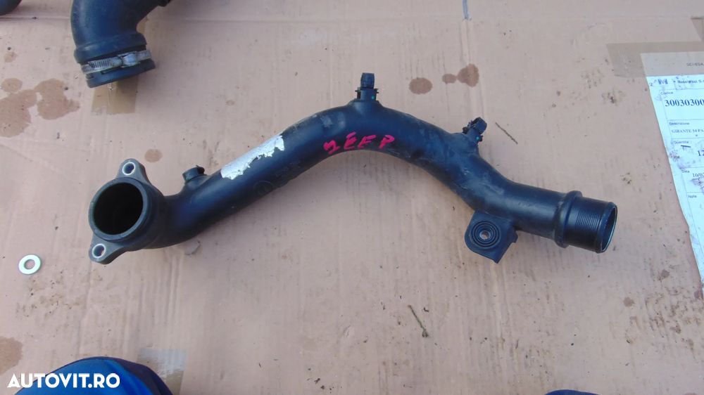 Conducta intercooler Jeep renagade 1.6 fiat tipi 500 500x 500c aegea alfa romeo giulietta 1.6jtd di - 1