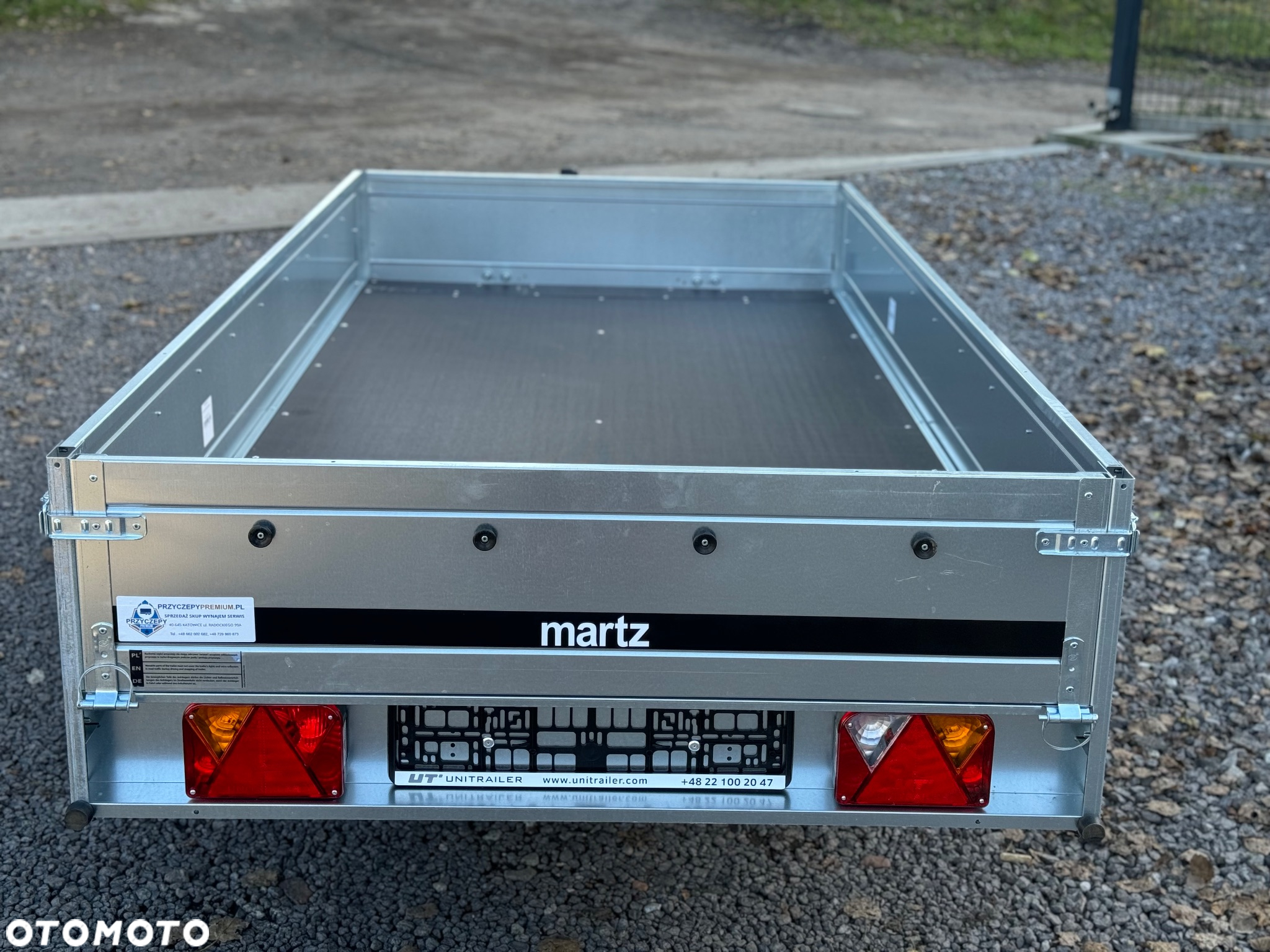 Martz Basic 264x126x30 WYPRZEDAŻ Przyczepka samochodowa Martz Basic pod płytę OSB - 2