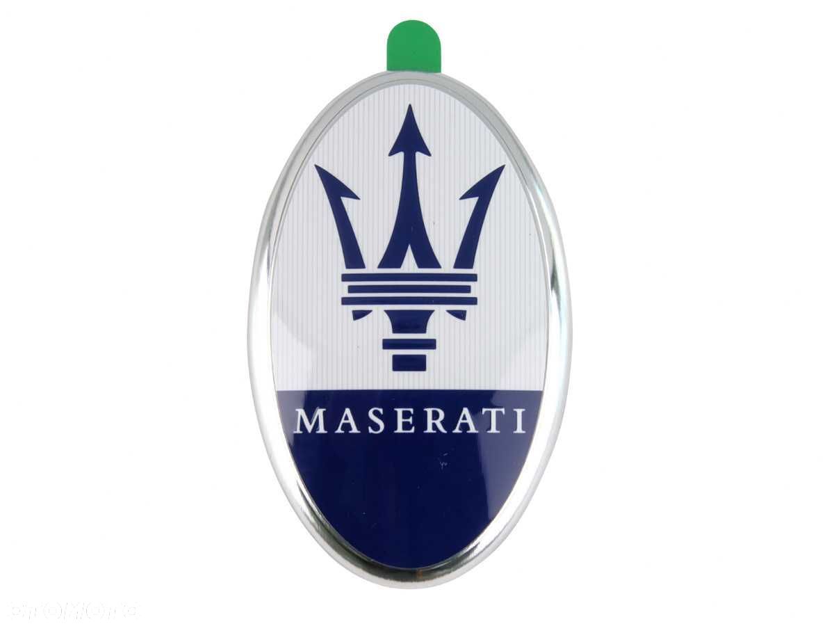 Maserati Ghibli Levante Grecale MC20 znaczek logo emblemat zderzaka OE - 1