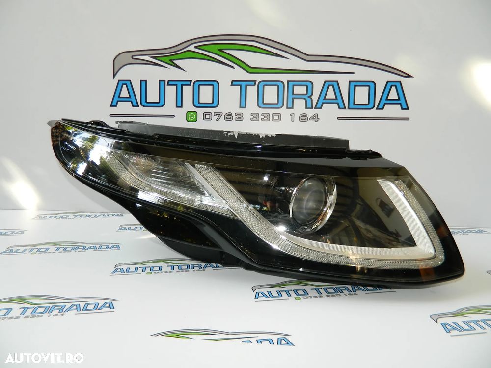 Far dreapta Xenon Led Range Rover Evoque model 2014 2015 2016 2017 2018  cod GJ32-13W029-E - 6