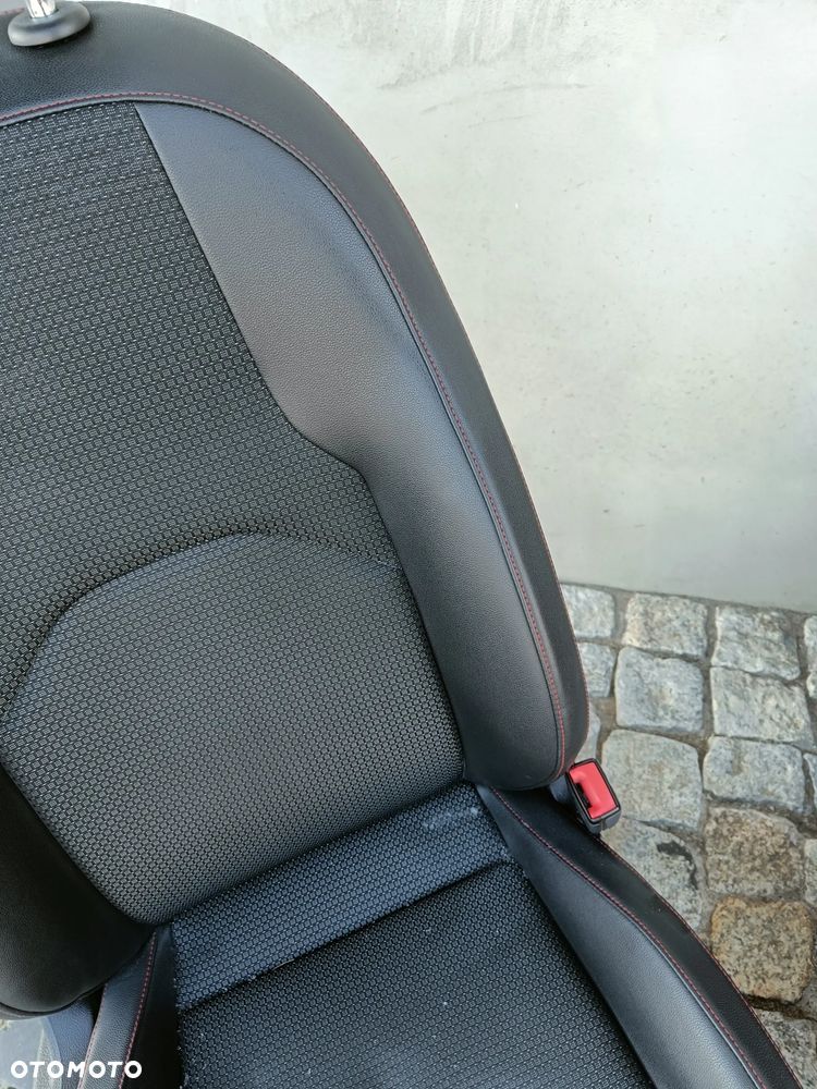 Fotele Seat Leon 3 III FR Skóra Kanapa Przekładka Siedzenia - 14