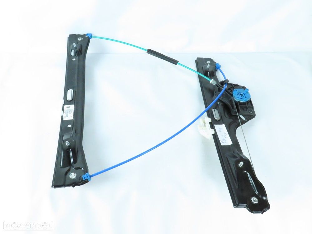 Elevador da Porta sem Motor Esquerdo/Frente Seminovo/ Original MINI MINI (F55) 5... - 2