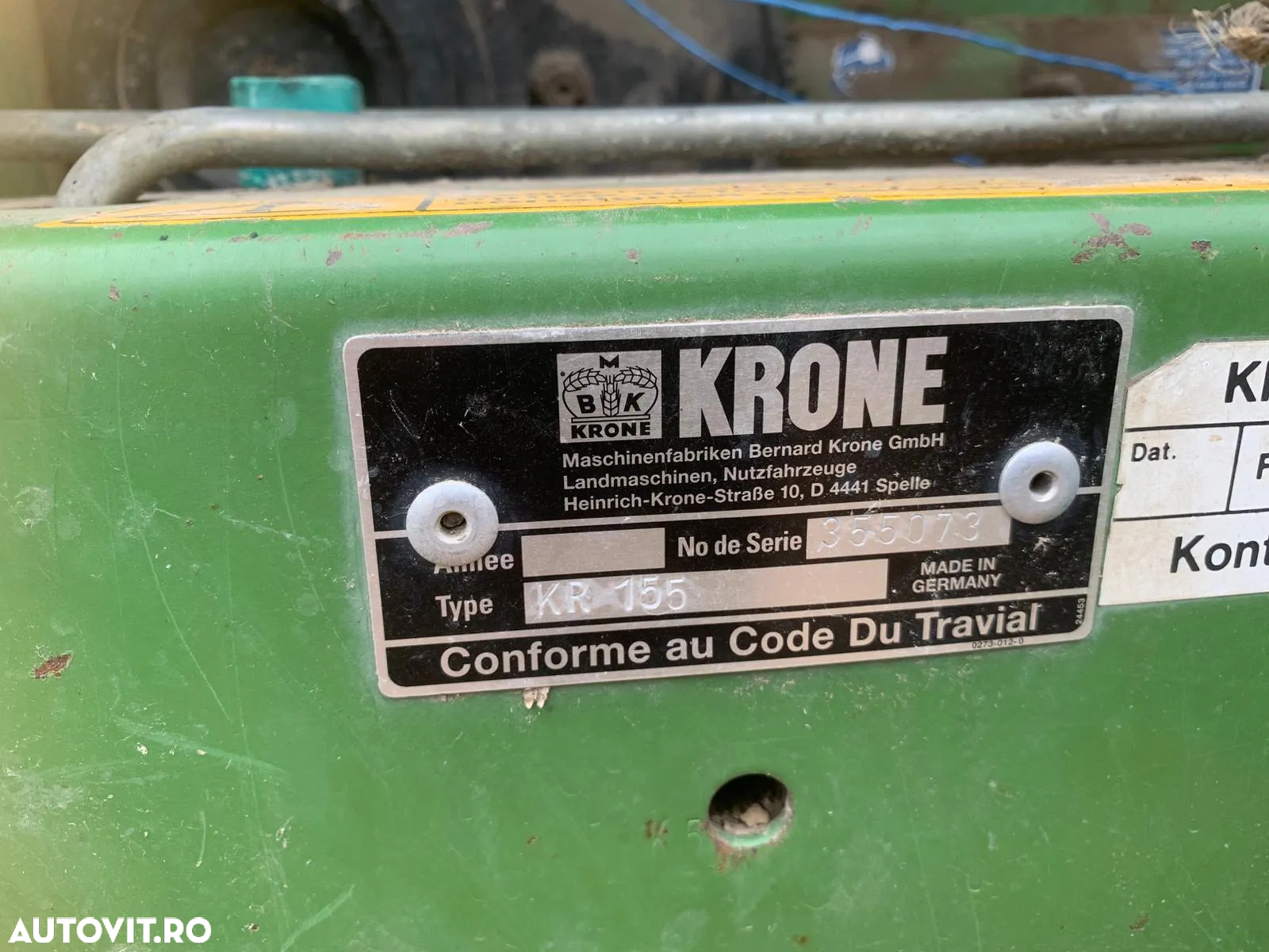Krone KR155 - 5