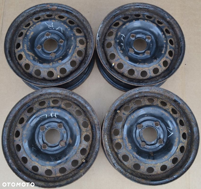 FELGI STALOWE NISSAN 4x100 5J14 ET 45 F-491 - 2