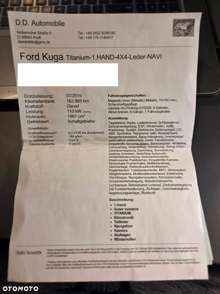 Ford Kuga 2.0 TDCi 4x4 Titanium - 41