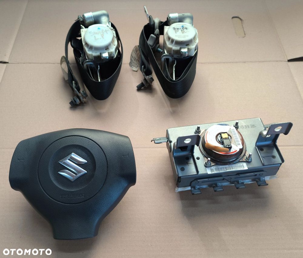 Swift IV MK6 airbag poduszka kierowcy pasazęra pr=as bezpieczeństwa przód EU LIFT 08-10r Suzuki