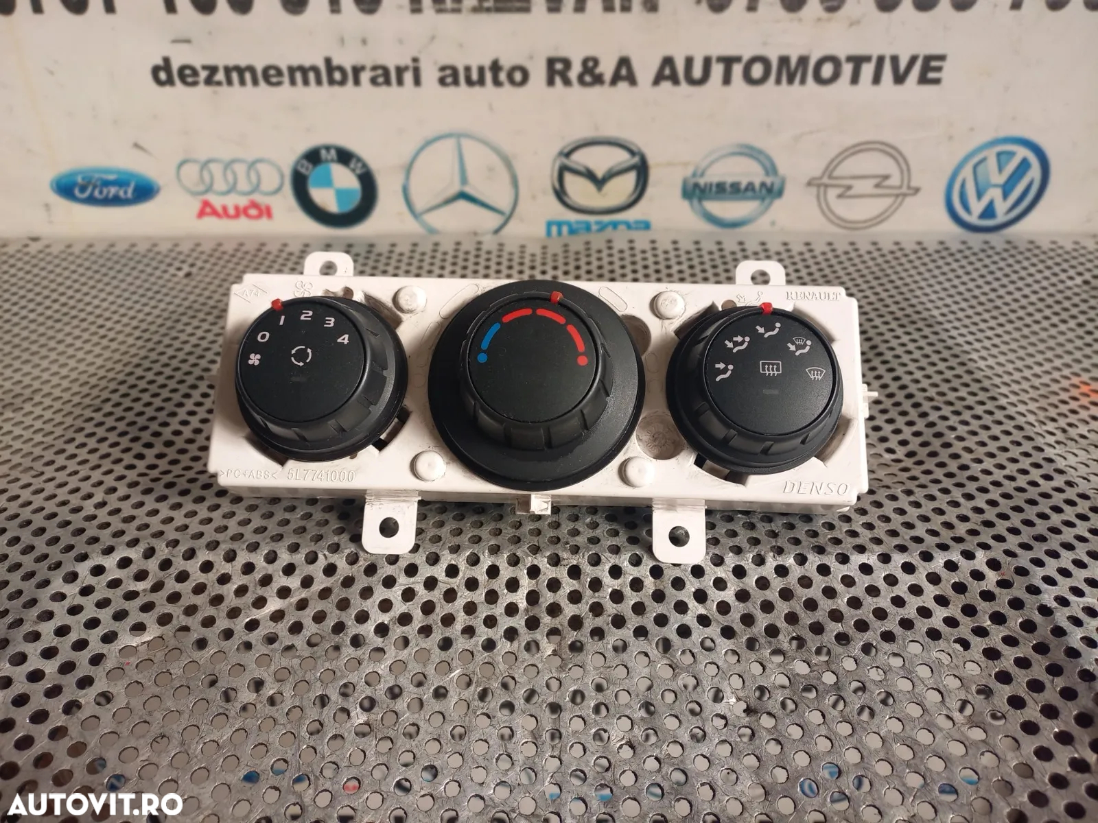 Panou modul Comenzi Caldura Aer Renault Master Opel Movano An 2012-2013-2014-2015-2016-2017-2018-20 - 3