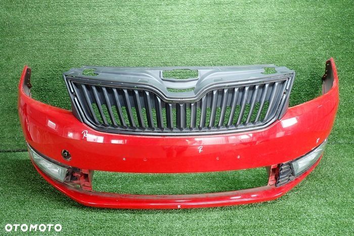 SKODA RAPID 12- zderzak przedni przód - 1