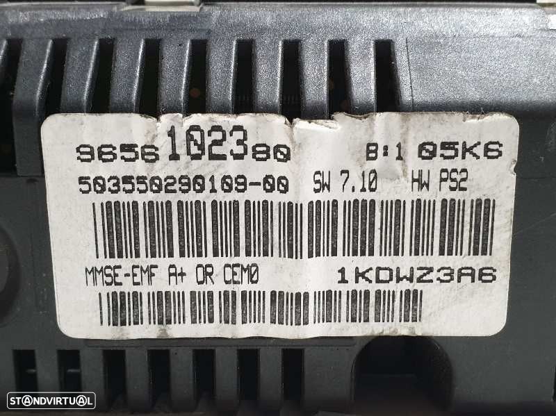 ECRÃ MULTIFUNÇÕES PEUGEOT 207 2006 -9656102380 - 4